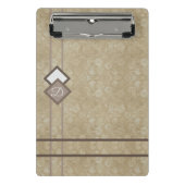 gouddamp mini klembord (Voorkant)