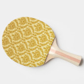 gouddamp tafeltennisbatje (Zijkant)