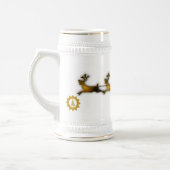 Gouddeer kerstkerstkerstklep bierpul (Links)