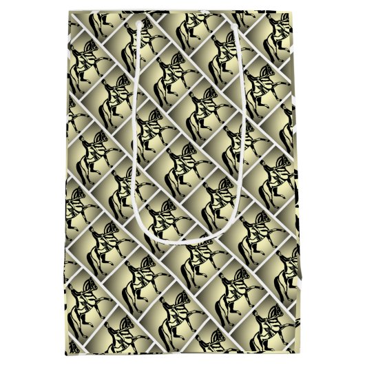 gouddeerder medium cadeauzakje (Achterkant)