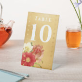 gouddiamant - Rozen Reclamebord Met Voetstuk (Insitu)