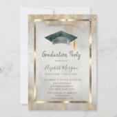 Gouddiamanten, Lijst, Graduation Cap Goud Afstuder Kaart (Voorkant)