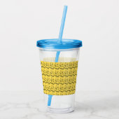 gouddollar acryl drinkbeker (Achterkant)
