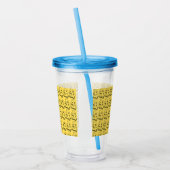 gouddollar acryl drinkbeker (Links)
