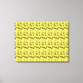 gouddollar canvas afdruk