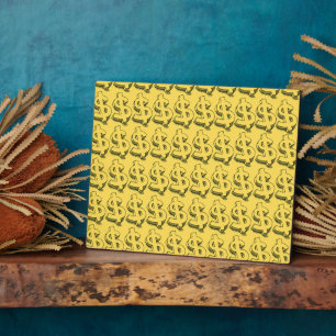 gouddollar fotoplaat