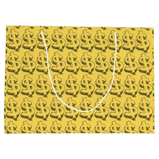 gouddollar groot cadeauzakje (Achterkant)