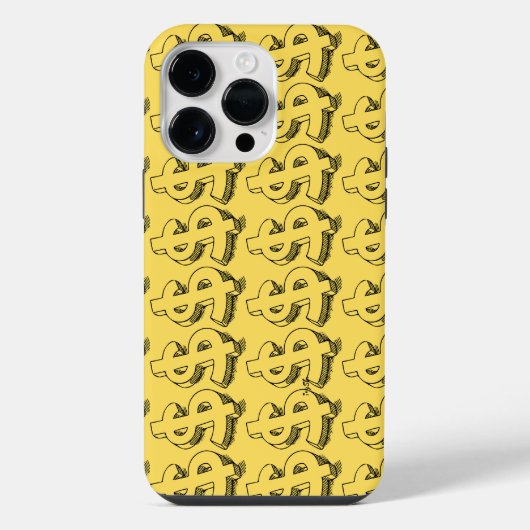 gouddollar iPhone hoesje (Achterkant)
