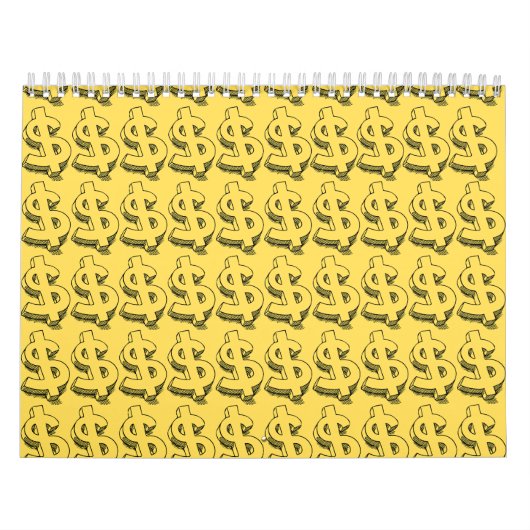 gouddollar kalender (Hoes)