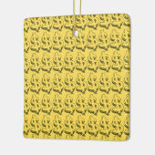 gouddollar keramisch ornament (Links)