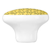 gouddollar keramische knop (Zijkant)