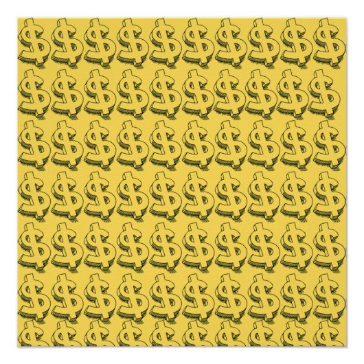 gouddollar perfect poster (Voorkant)