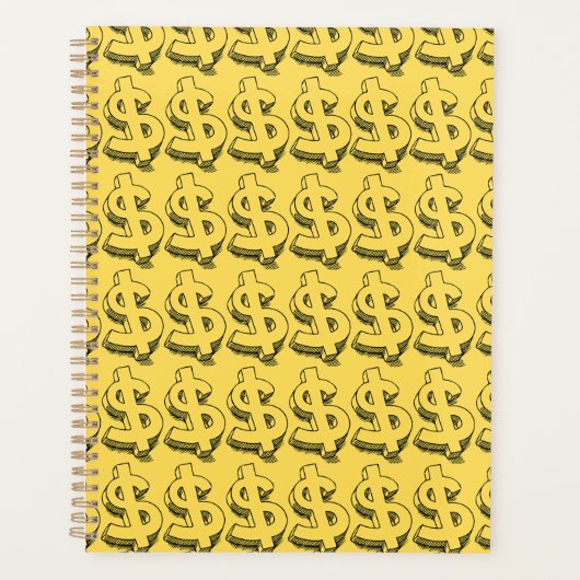 gouddollar planner (Voorkant)