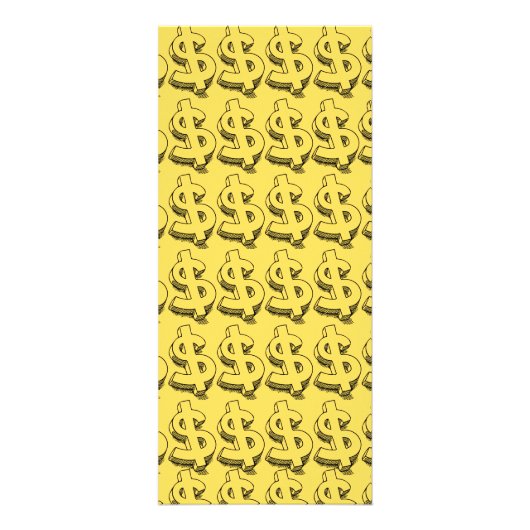 gouddollar reclamekaart (Achterkant)
