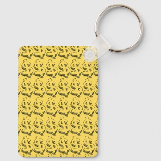 gouddollar sleutelhanger (Achterkant)