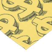 gouddollar tafelkleed (Gekanteld)