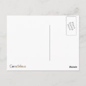 Gouddraak in reliëf briefkaart (Achterkant)