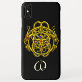 GOUDE CELTISCHE KENNIS MET TWEE TEKENS Case-Mate iPhone CASE (Achterkant)