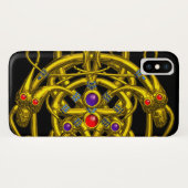 GOUDE CELTISCHE KENNIS MET TWEE TEKENS Case-Mate iPhone CASE (Achterkant (horizontaal))