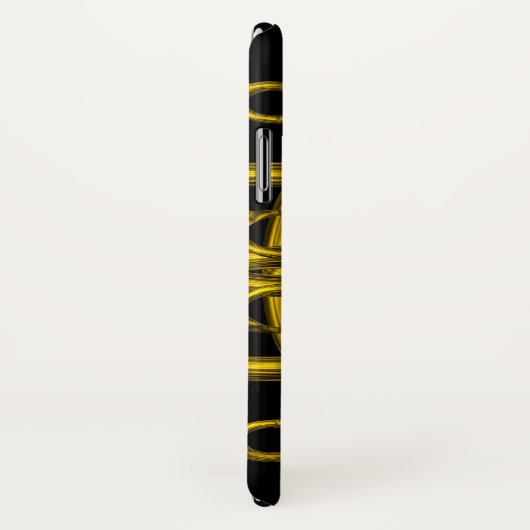 GOUDE CELTISCHE KENNIS MET TWEE TEKENS Case-Mate iPhone CASE (Achterkant / rechts)