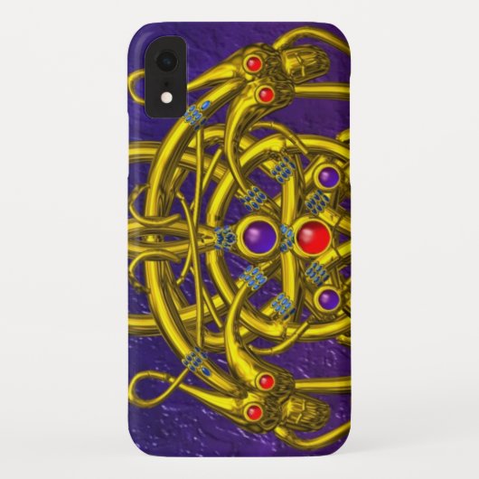 GOUDE CELTISCHE KENNIS MET TWEE TEKENS Case-Mate iPhone CASE (Achterkant)