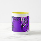 GOUDE EN PAARSE KOFFIE-MOK MOK (Midden)