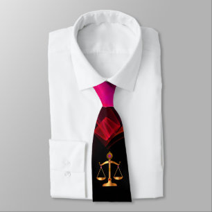 GOUDE SCHALEN VAN DE WET GEMSTONES Justice Symbol Stropdas