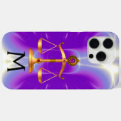 GOUDE SCHALEN VAN HET RECHT, GEM STONES MONOGRAM P Case-Mate iPhone CASE (Achterkant (horizontaal))