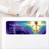 GOUDE SCHALEN VAN HET RECHT MET GEM STONES, rechts Etiket (Insitu)