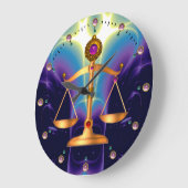 GOUDE SCHALEN VAN HET RECHT MET GEM STONES, rechts Grote Klok (Hoek)