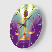 GOUDE SCHALEN VAN HET RECHT MET GEM STONES, rechts Grote Klok (Hoek)