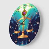 GOUDE SCHALEN VAN HET RECHT MET GEM STONES, rechts Grote Klok (Hoek)