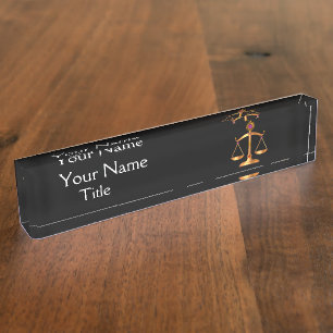 GOUDE SCHALEN VAN HET RECHT, SYMBOOL VAN DE JUSTIT NAAMBORDJE