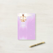 GOUDE SCHALEN VAN RECHTSGEBIED, ultraviolet roze Post-it® Notes (Op bureau)