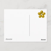 GOUDE STROOM MET DIAMOND BRIEFKAART (Achterkant)