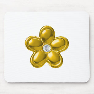 GOUDE STROOM MET DIAMOND MUISMAT