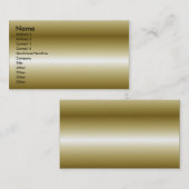 GOUDE TEXTUUR VISITEKAARTJE (Voorkant / Achterkant)