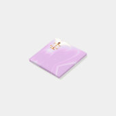 GOUDE WETGEVING, ATTORNEY Ultra Violet Roze Post-it® Notes (Schuin)