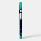 GOUDE WETGEVING MET GEM STONES MONOGRAM Case-Mate iPhone CASE (Achterkant / Links)