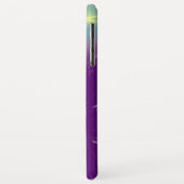 GOUDE WETGEVING MET GEM STONES MONOGRAM Case-Mate iPhone CASE (Achterkant/links)