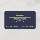 Goudeeglassen Visitekaartje (Voorkant)