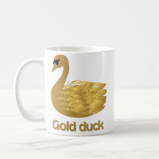 goudeend koffiemok (Links)