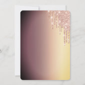 goudelegantie, zestien roos goudzoete goud kaart (Achterkant)