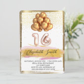 Goudelegantie, zestien zoete uitnodigingen (Staand voorkant)