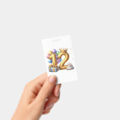 Gouden 12e verjaardag badge (Handheld)