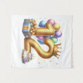 Gouden 12e verjaardag wandkleed (Voorkant (horizontaal))