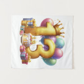 Gouden 13e verjaardag wandkleed (Voorkant (horizontaal))