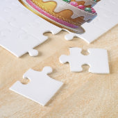 Gouden 14e verjaardag legpuzzel (Zijkant)