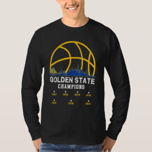 Gouden 2022 Basketbal Voor Mannen Vrouwen Strijder T-shirt