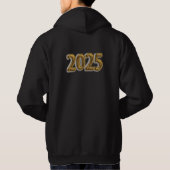 Gouden 2025 Feest t shirt (Achterkant)